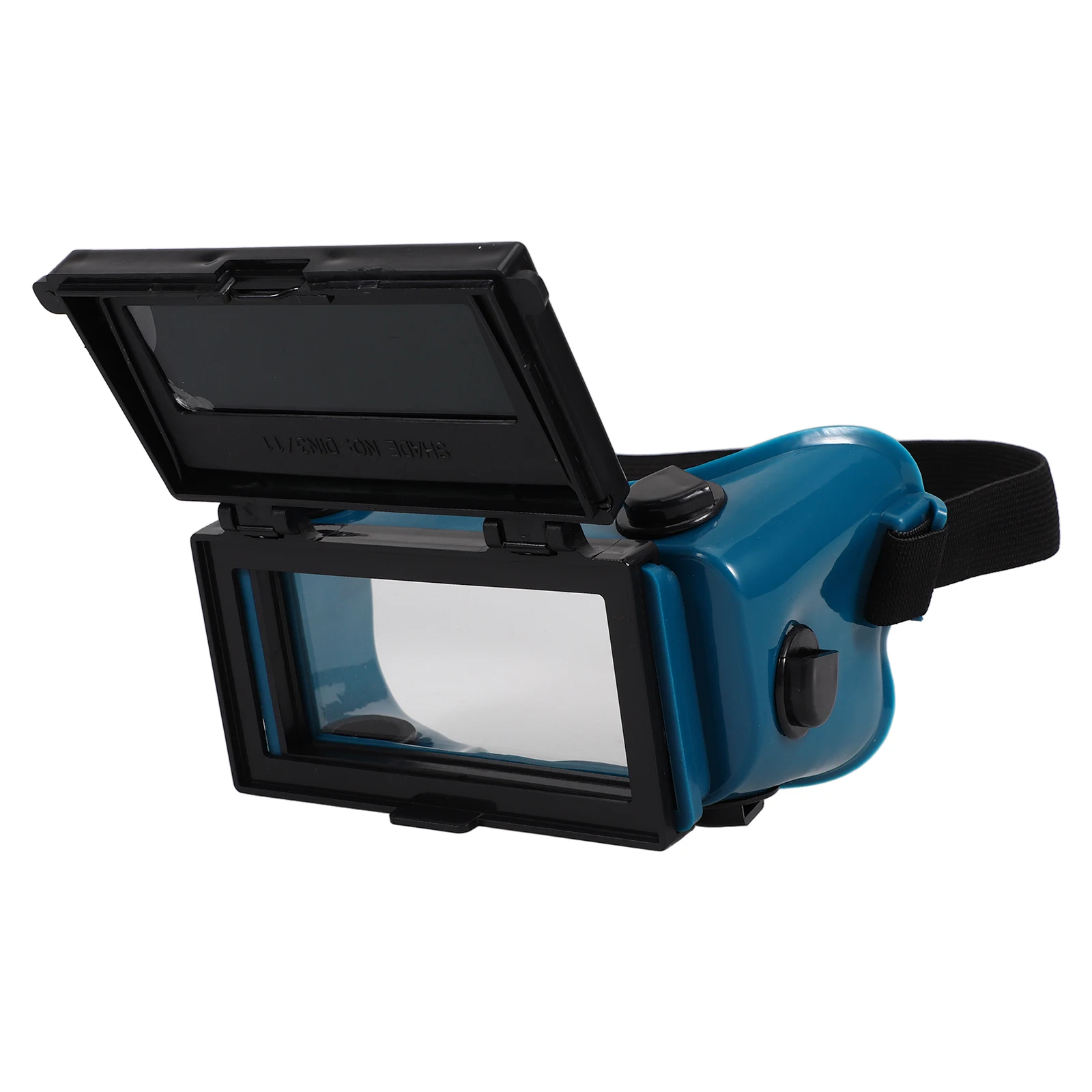 

Professional Welding Mask Glasses Anti-scratch Blue Lens for Men Women Eye Protection Welding Cutting Grinding Adjustable