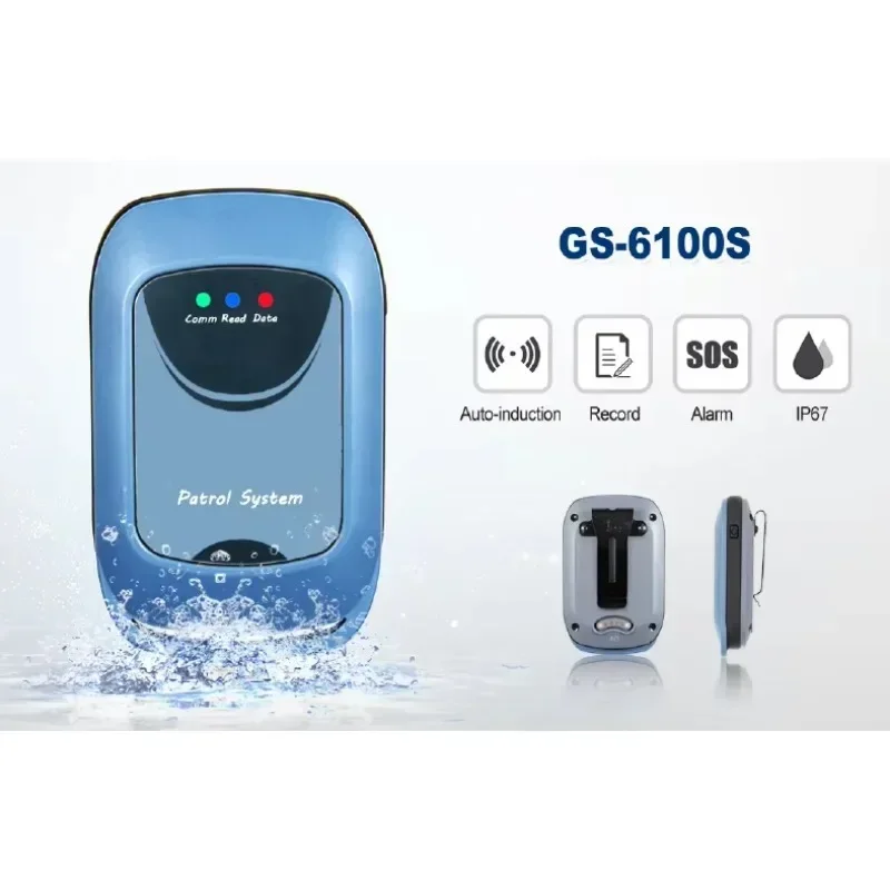 Wireless 4G Security Guard Equipment Guard Control Safety Device Waterproof RFID Guard Tour Patrol System