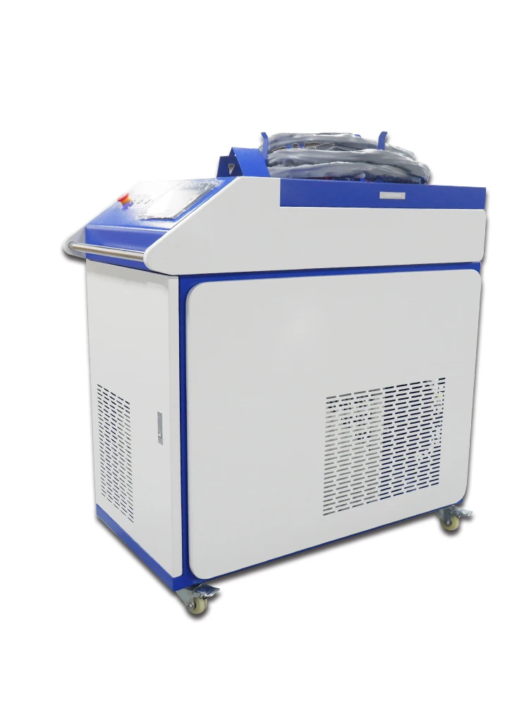 1000W 1500W Oil Stains Rust Paint Removal High-precision And High-efficiency Fiber Laser Cleaning Machine