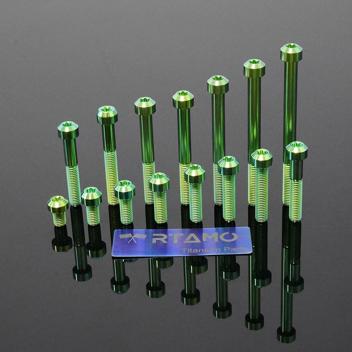 RTAMO Titanium Bolt M8X12/16/20/25/30/35/40/45/50/55/60/65/70/80/90/100 Motorcycle Gear Oil Bolts Titanium Bicycles Screws (1PC)