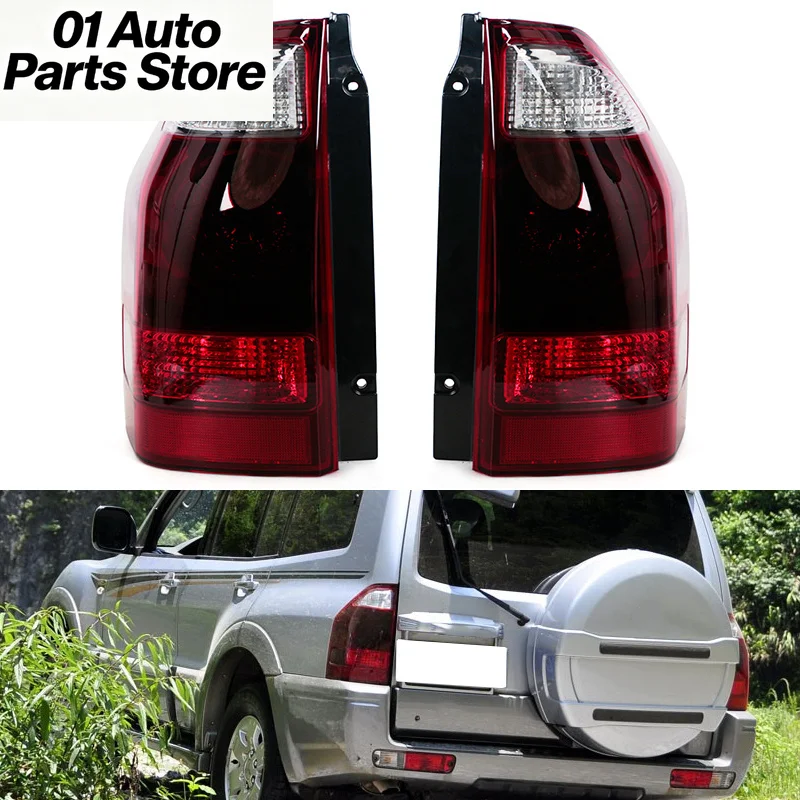 MN133765 MN133766 Rear Tail Light Stop Brake Turn Signal Fog Lamp Reflector For Mitsubishi Montero V73 2003 2004 2005 2006