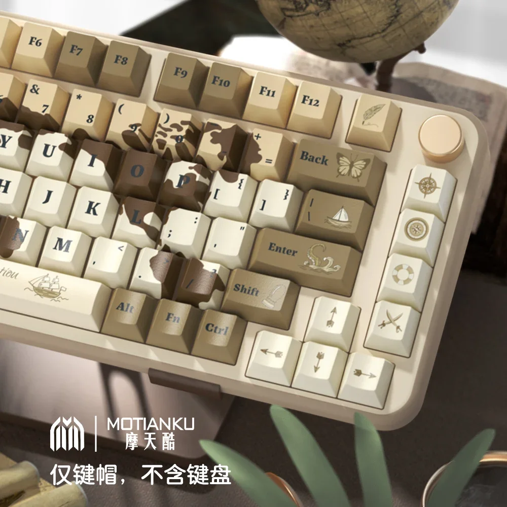 Find Old World Original Theme Keycaps Original Highly Customized Keyboard Caps Split Spaces Full Set