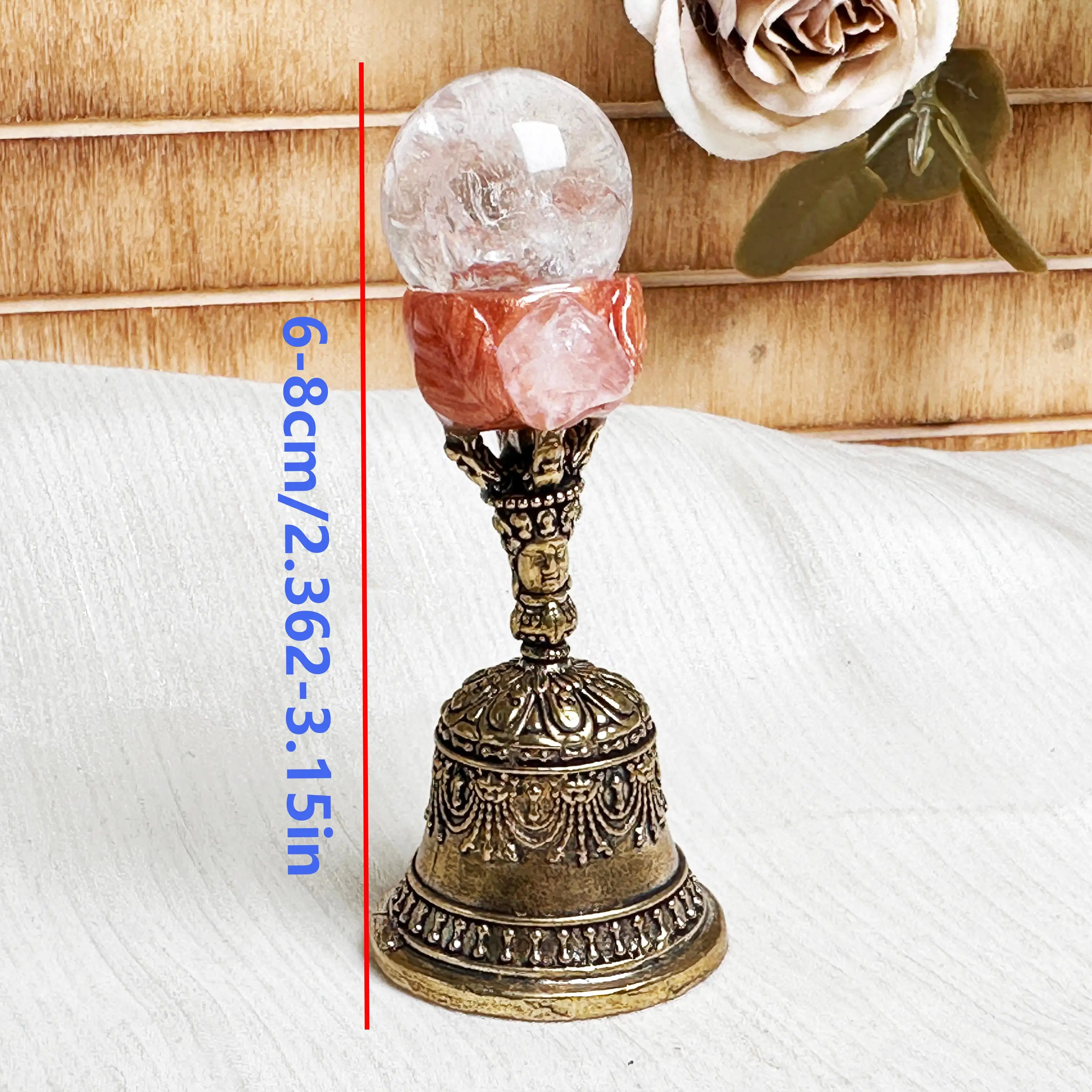 Random pattern/shape/color [Boho style] Natural stone/crystal 