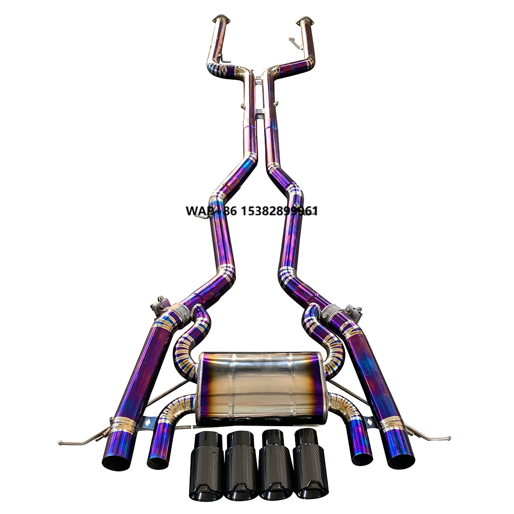 Fudkli Newest Catback Exhaust System for M3/M4 G80/G82 /G83 3.0T 2019-2024 Tuning Valve Titan Pipe Escape Exhaust Factory