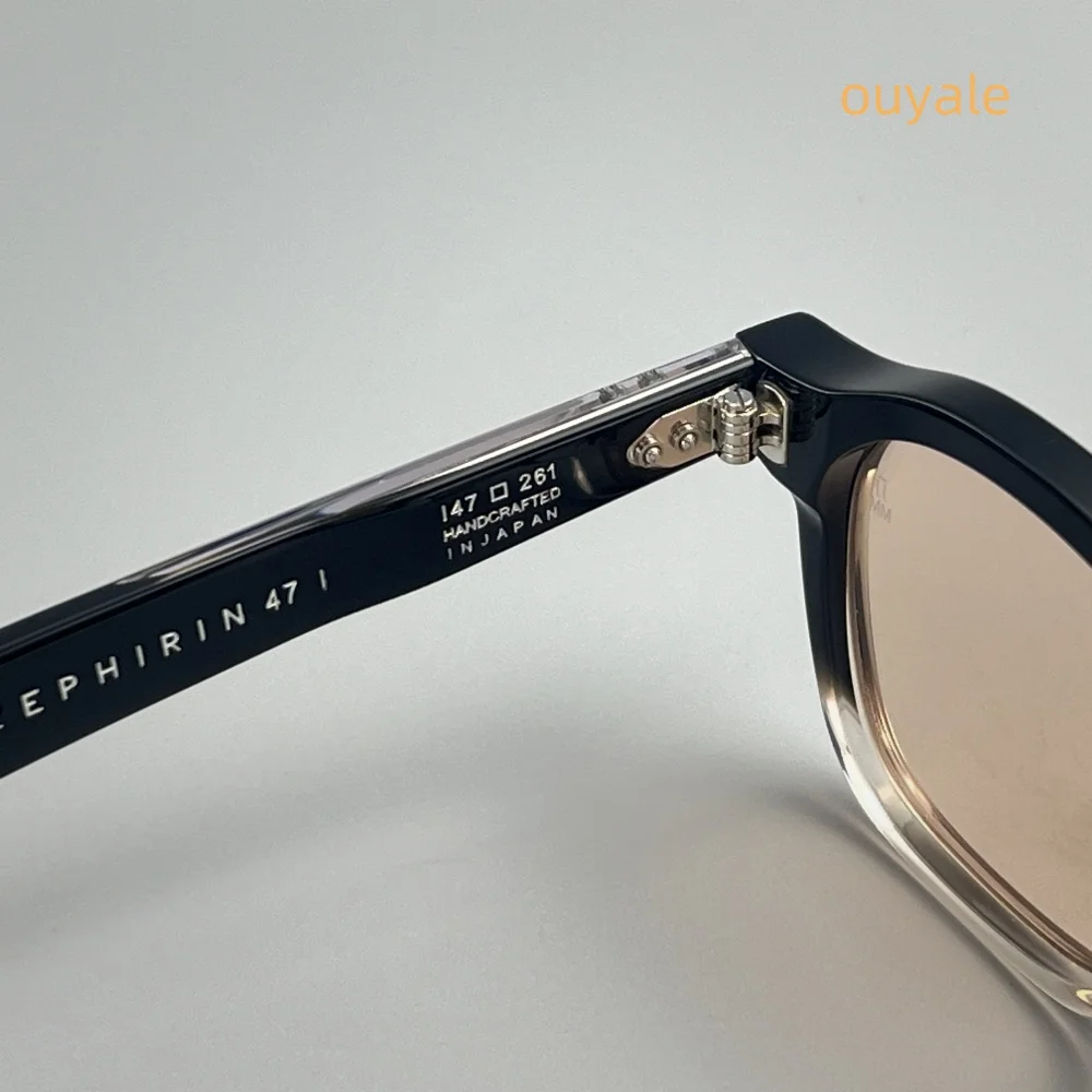 ZEPHIRIN Occhiali da sole rotondi in acetato - Protezione UV400 per uomo e donna, occhiali da sole da esterno di lusso con design di alta qualità