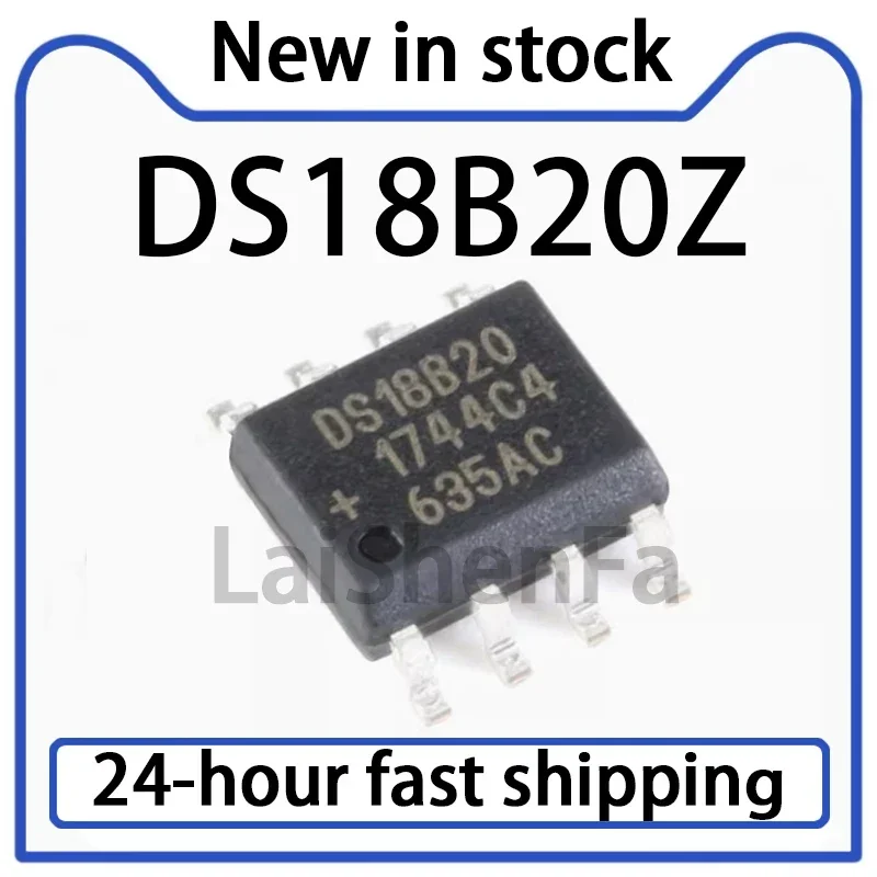 1PCS DS18B20Z Package SOIC8 Programmable Digital Thermometer Stock