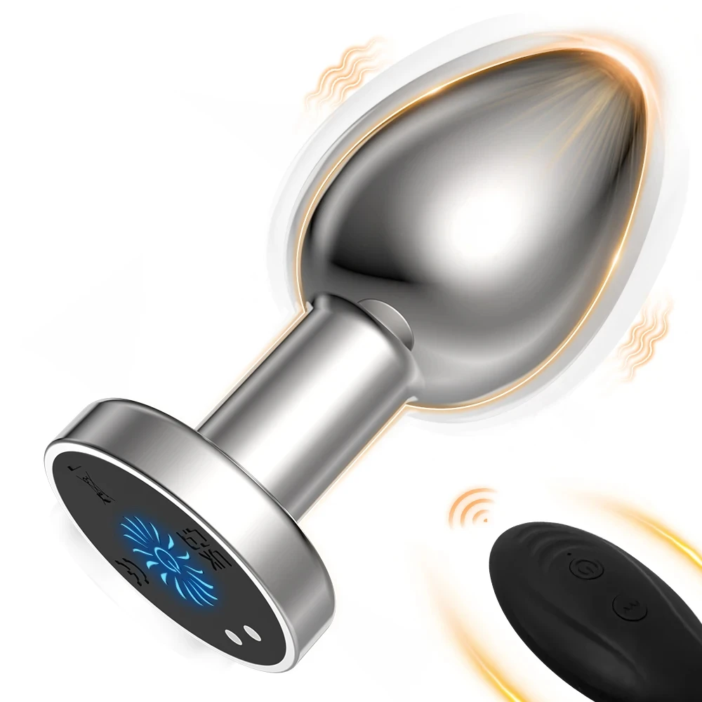 Wireless Control Anal Vibrator for Women Butt Plug Men Prostate Massager Stimulator Female Masturbator Adult Sex Toys for Male