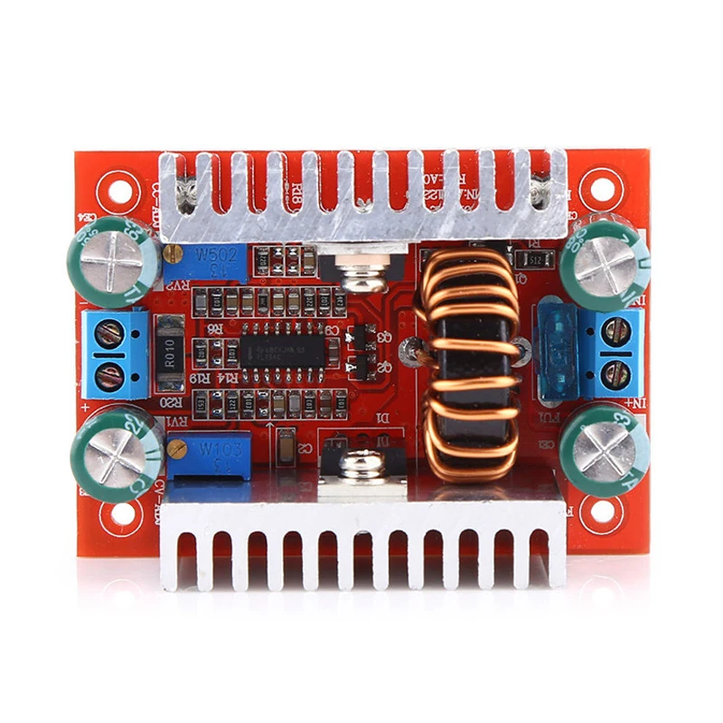 DC DC Power Converter Voltage Regulator 400W 15A Step-up Constant Power Supply Module DC-DC 8.5V-50V to 10V-60V LED Boost Module