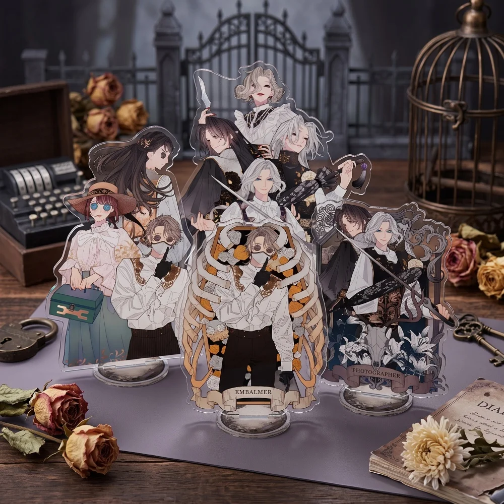 Anime Identity V Wu Chang Bloody Queen 15cm Double Sided Acrylic Figure Stand Collectible Game Desktop Ornament Gift keychain