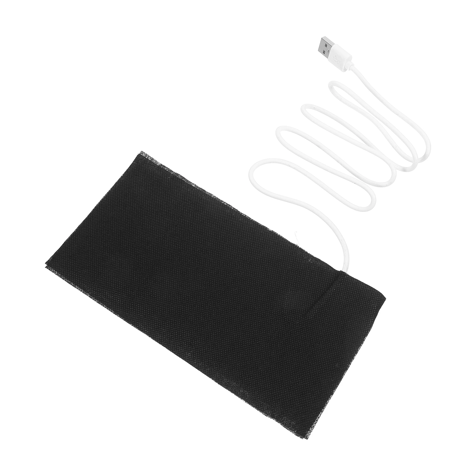 

Heating Pad for Reptiles USB Powered Turtle Heated Mat under Tank Heater Black Temperature Control Pet Seat Cushion