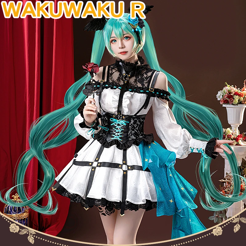 IN STOCK MIKUU Cosplay Costume Game Cosplay WakuWaku-R Rose Mikuu Cosplay Women Costume Halloween Cosplay Dress Mikuu view 2