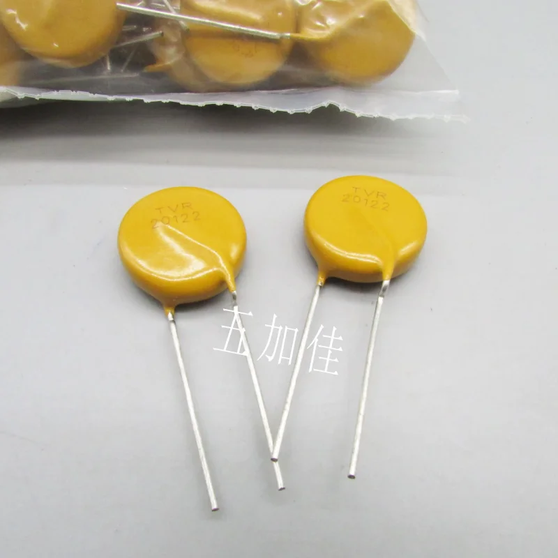 10-100pcs New TVR20122 20D122 Taiwan 1200V TVR20122KFY Large Diameter Varistors