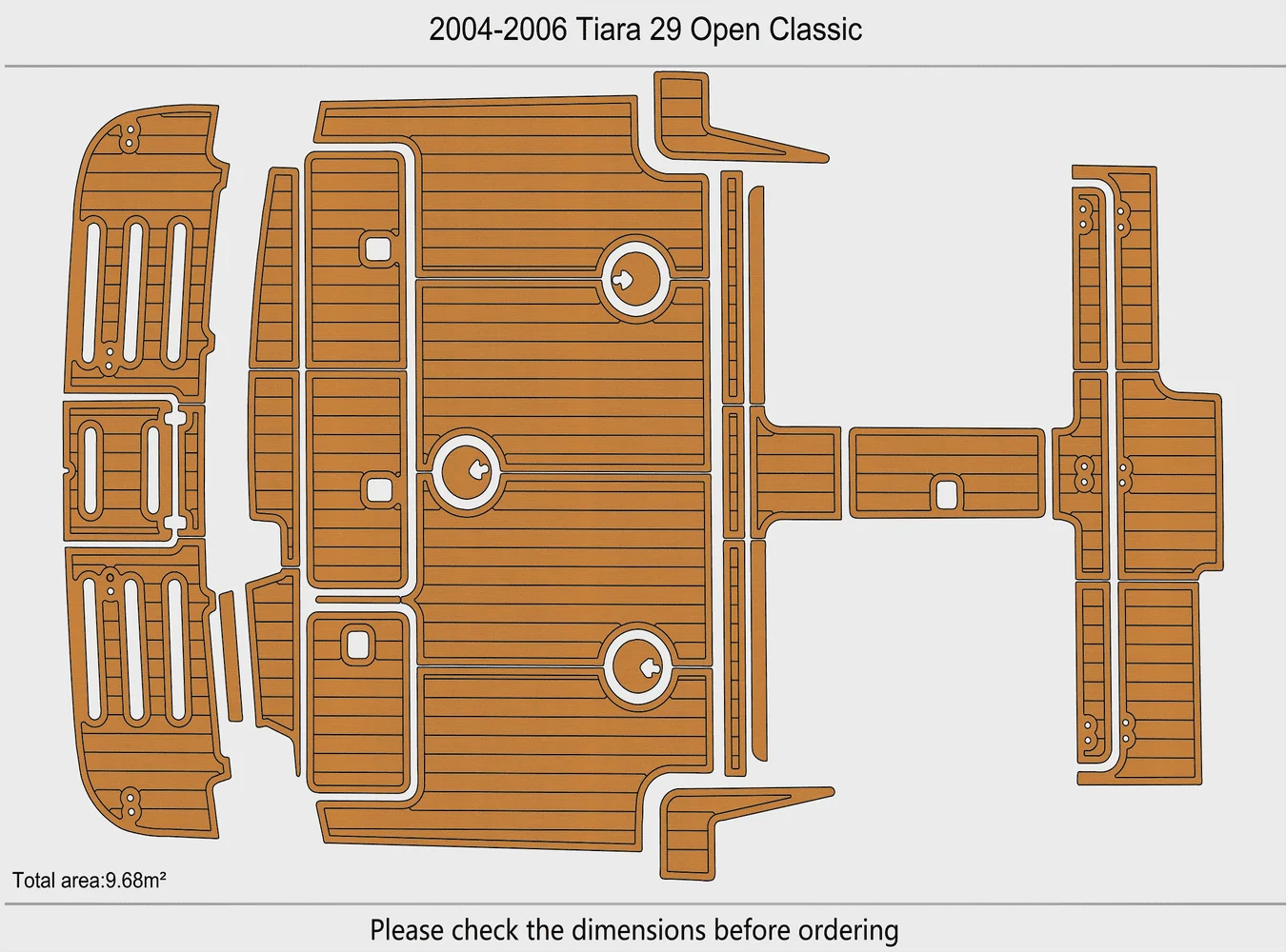 2004-2006 Tiara 29 Open Classic 1/4