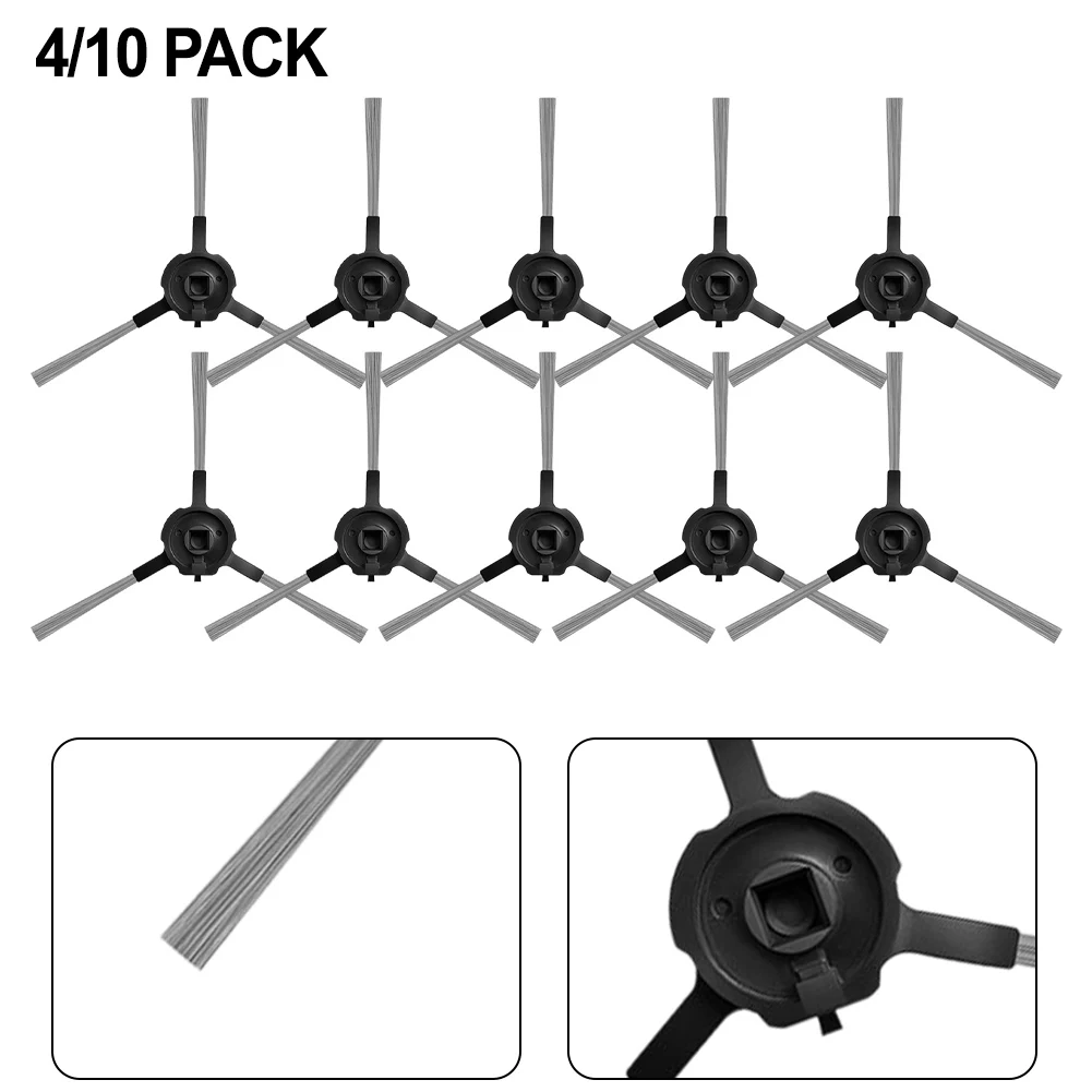 High Efficiency Side Brush Fit For Airzeen Q10 Pro Robot Vacuum Cleaner Spare Accessories Deep Corner Cleaning Brush Tool
