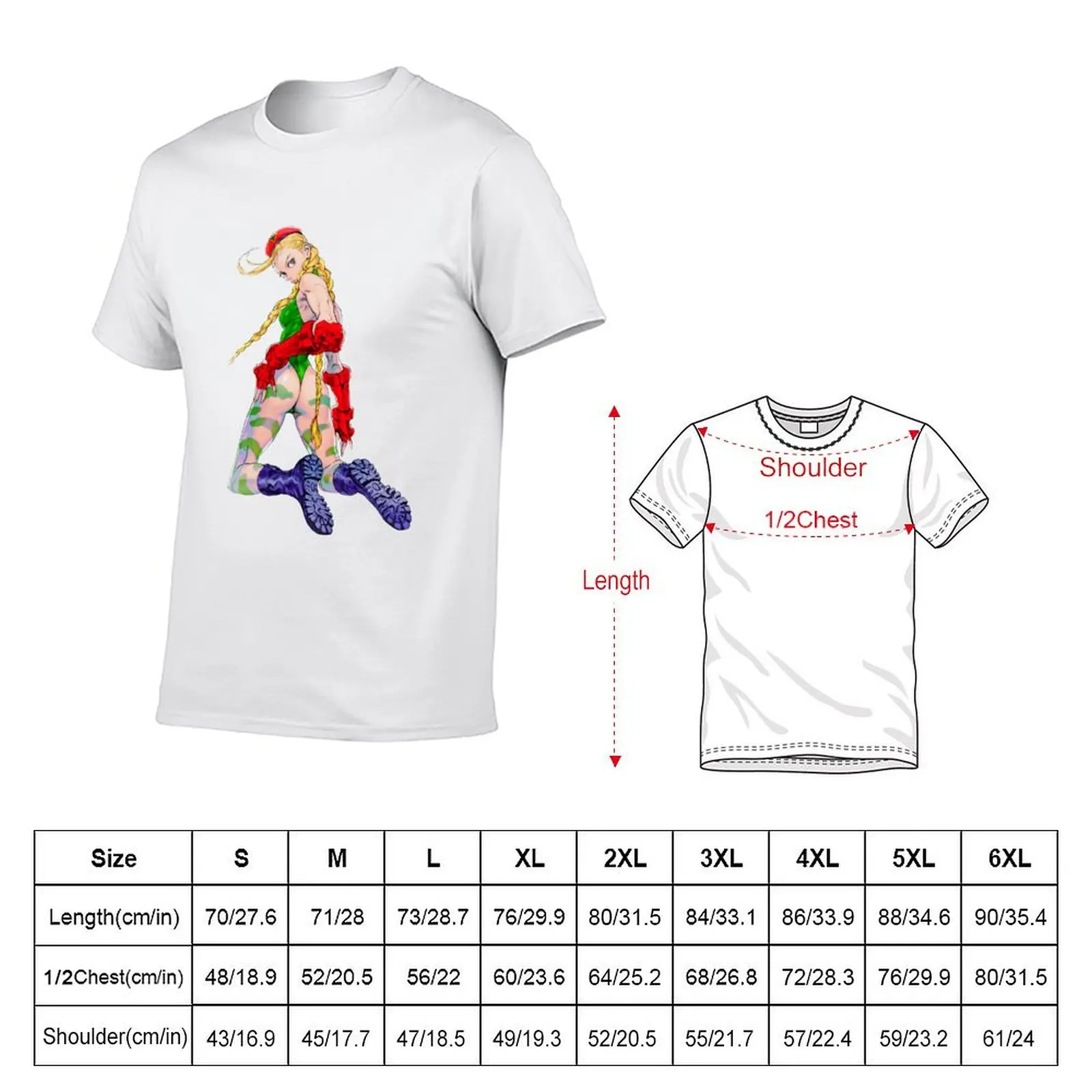 Cammy White Booty T-Shirt graphic t shirts for man cotton t shirts high quality T-Shirt