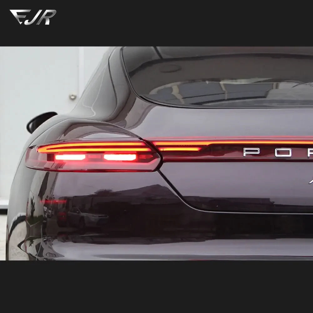 For Porsche Panamera 970.2 2014-2016 Through Tail Lights Kit Modified LED Rear Trunk Taillight Car Lamp Accessory Upgrade