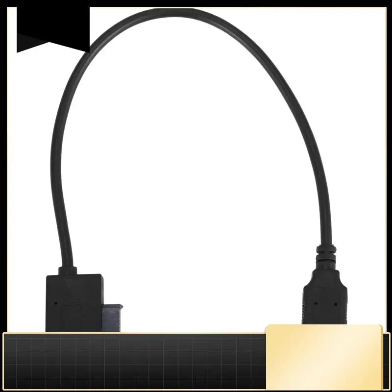 

USB Adapter PC 6P+7P CD DVD Rom SATA To USB 2.0 Converter Slimline Sata 13 Pin Drive Cable For PC Laptop Notebook-N33R