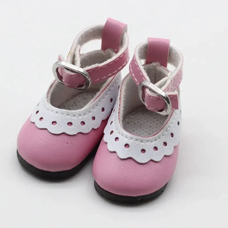 5Cm BJD doll princess shoes doll shoes 6 points doll 4/1 small cloth doll lace shoes metal weather vane, garden decoration