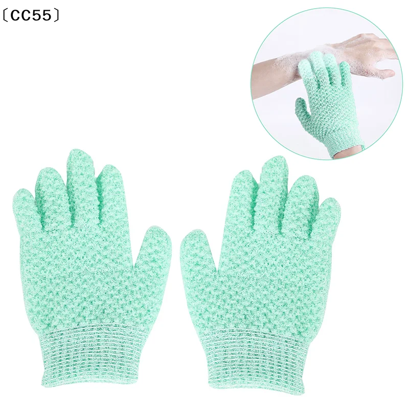 

Mittens отшелушивающие скрабные перчатки для скраба для душа и ванны, массажные перчатки для скраба для тела, губка для мытья кожи, увлажняющая варежка