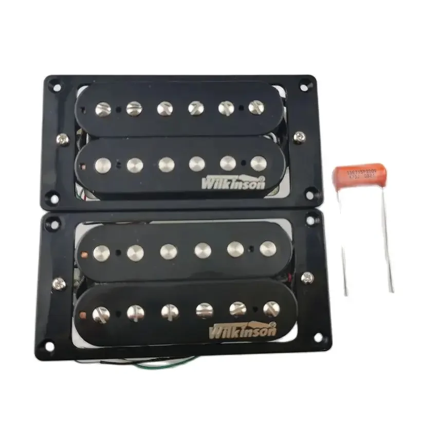 Ainico5 Humbucker Electric Guitar Pickups Guitar Parts   + Free Orange 473 200V capacitor