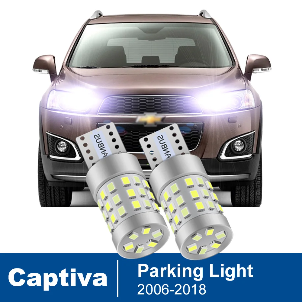 

2Pcs Led Parking Light For Chevrolet Captiva 2006 2007 2008-2011 2012 2013 2014 2015 2016 2017 2018 Accessories Clearance Lamp