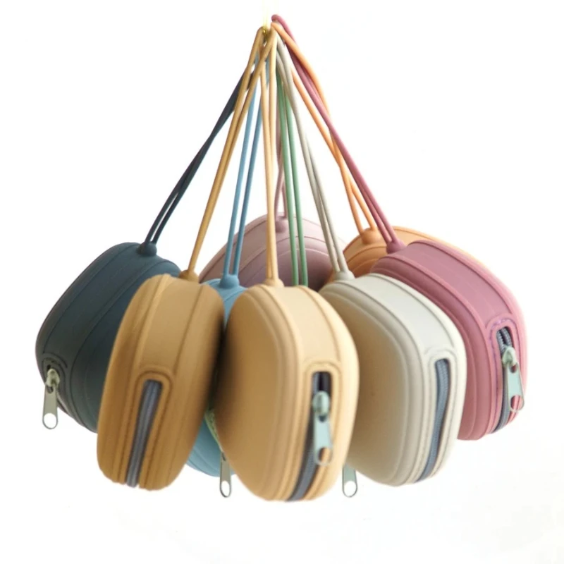 Baby  Holder Zipper Pacifier Box Baby Portable Pacifier Food Grade Pacifier Box Baby Care Accessories