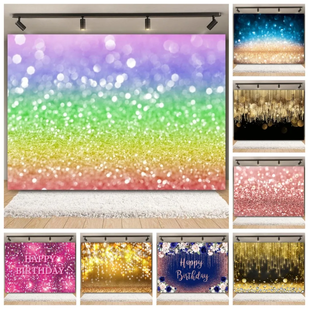 

Gold Silver Shiny Polka Dot Theme Banner Background Cloth, Adult Birthday Party, on-site Wedding Decoration Photography Backdrop