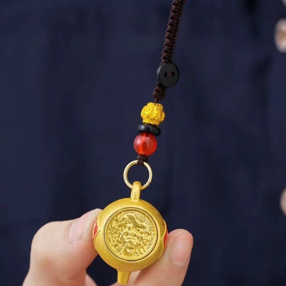 Cute Animals Zodiac Keychain Rotatable Zinc Alloy Lucky Pendant Chinese Signs Teapot Hand Pieces Car Key Chain Men