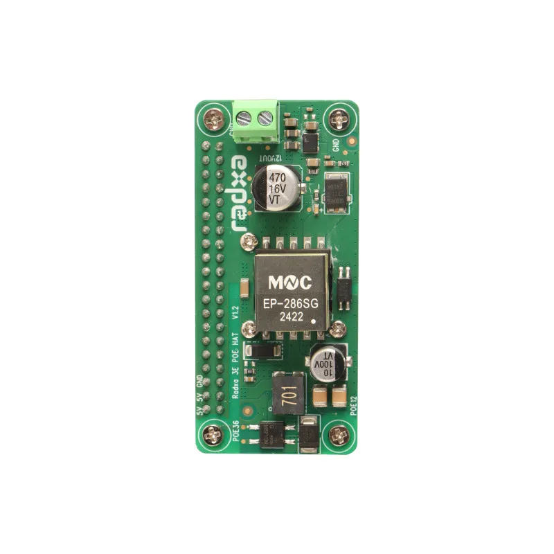 Radxa Zero 3E PoE HAT Power over Ethernet Module
