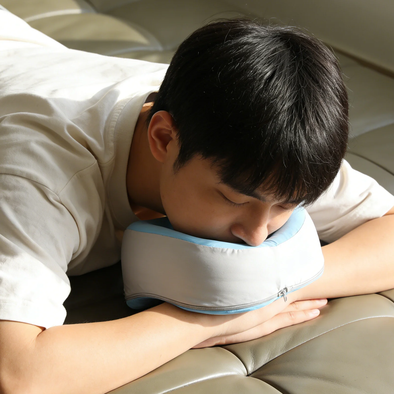 

Beauty Bed Face Pillow Ergonomic Facial Cushion For Massage Table Headrest Spa Salon Use Breathable Support Cushion