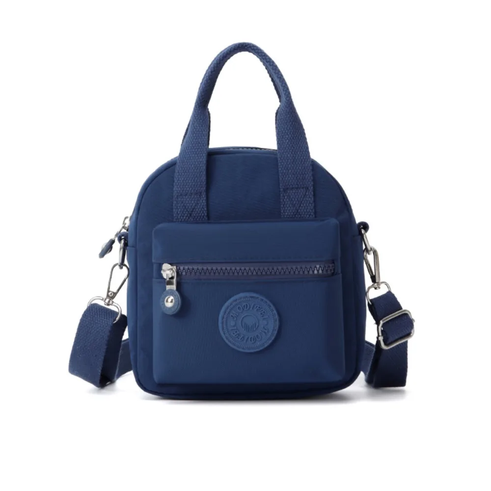 

Multifunctional Crossbody Phone Pouch Handheld Street Style Nylon Shoulder Bag Tote Korean Style Small Square Bag Daily Matching