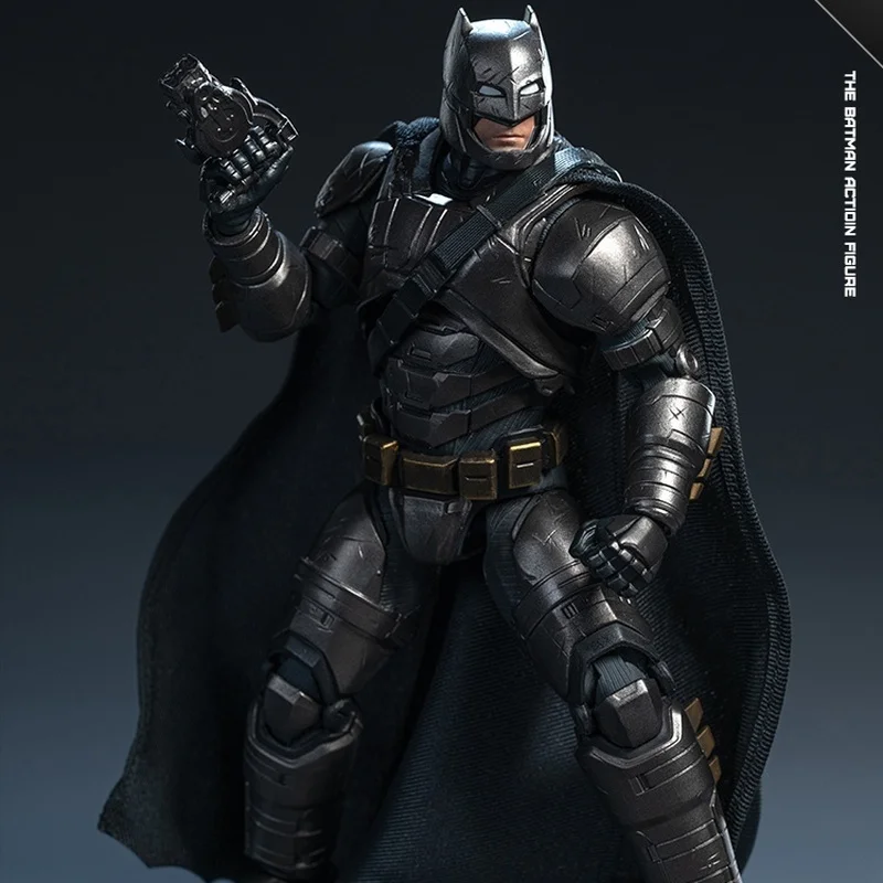 

Fondjoy Dc Batman Full Series Bvs Batman Movie Character Model Limited Head Sculpt Action Figures 19cm Collect Model Boy Gifts