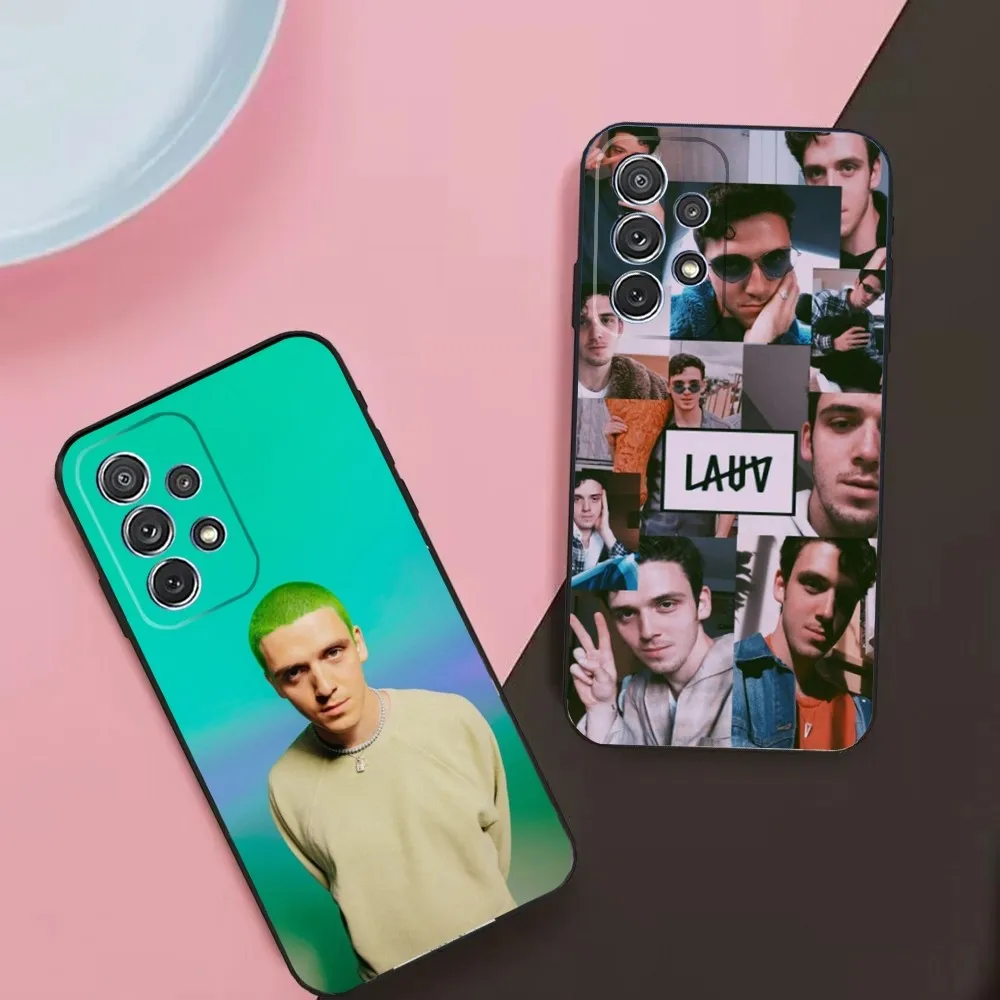 

Singer L-Lauv Phone Case For Samsung Galaxy A13,A21s,A22,A31,A32,A52,A53,A71,A80,A91 Soft Black Phone Cover