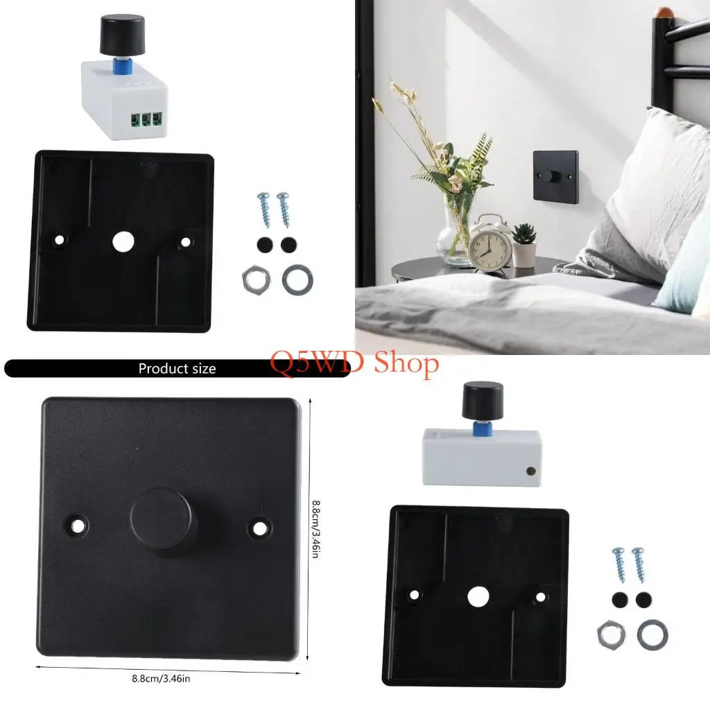 

Q5WD 12V-24V Light Dimmer переключает многофункциональные светильники Dimmer тихий фликерс освобождает трейлеры Dimmer Dimmer