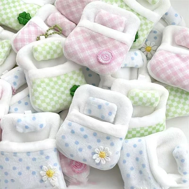 NEW For/Cloth Sylvanian Families Cute Clothes Sleeping Bag Storage Bag Mini Doll Room Decoration Furniture