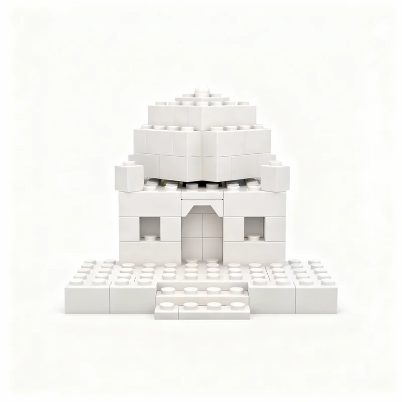 

201pcs MOC Taj Mahal Classic Model Building Blocks Construction Toy Christmas Gifts DIY Creative Idea Education Assemble Brick