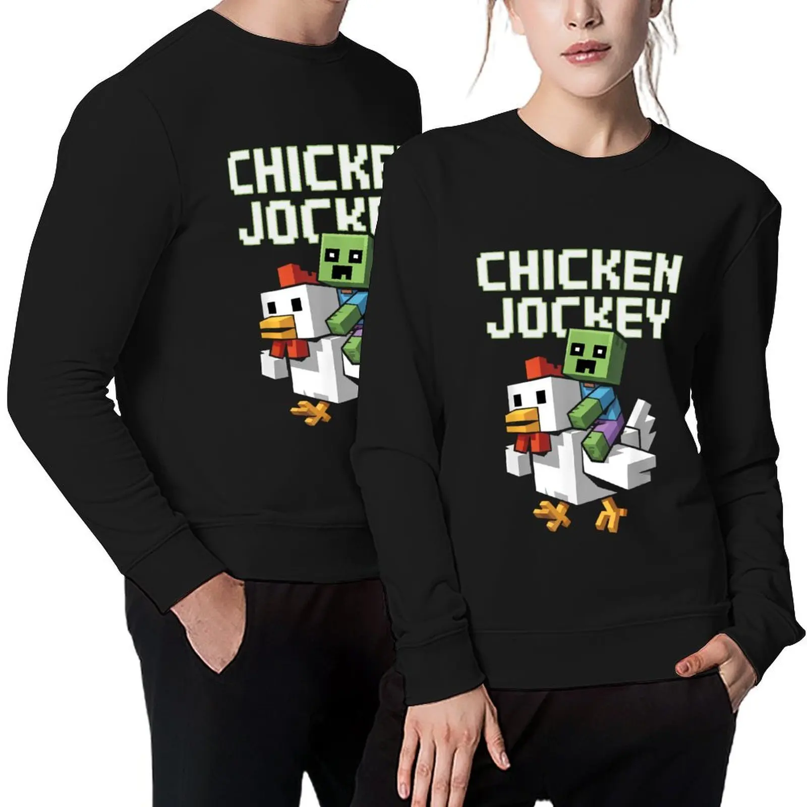 

Chicken Jockey Pullover autumn autumn clothes aesthetic clothing mens clothes new in sweatshirts