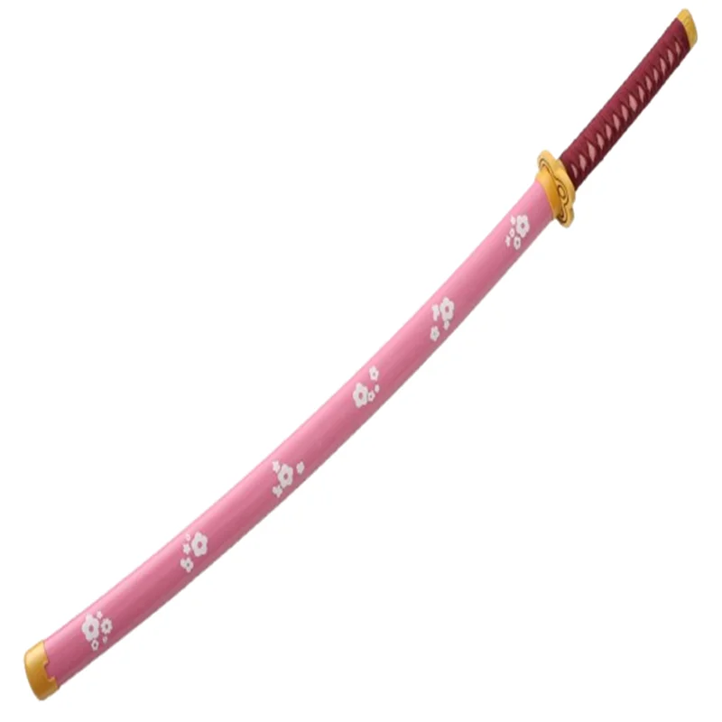Gioco di ruolo Whoswho Spada in legno Katana da 41 pollici Anime Cosplay Roger Shanks Prop Modello 104 cm