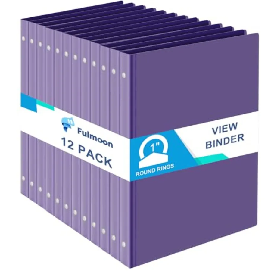 

Пластиковая папка-регистратор на 3 кольцах, эконом-вариант, 3 шт. Пластиковые круглые папки-регистраторы с карманами (9,8 дюйма) для заметок, совещаний, домашнего офиса, размер S