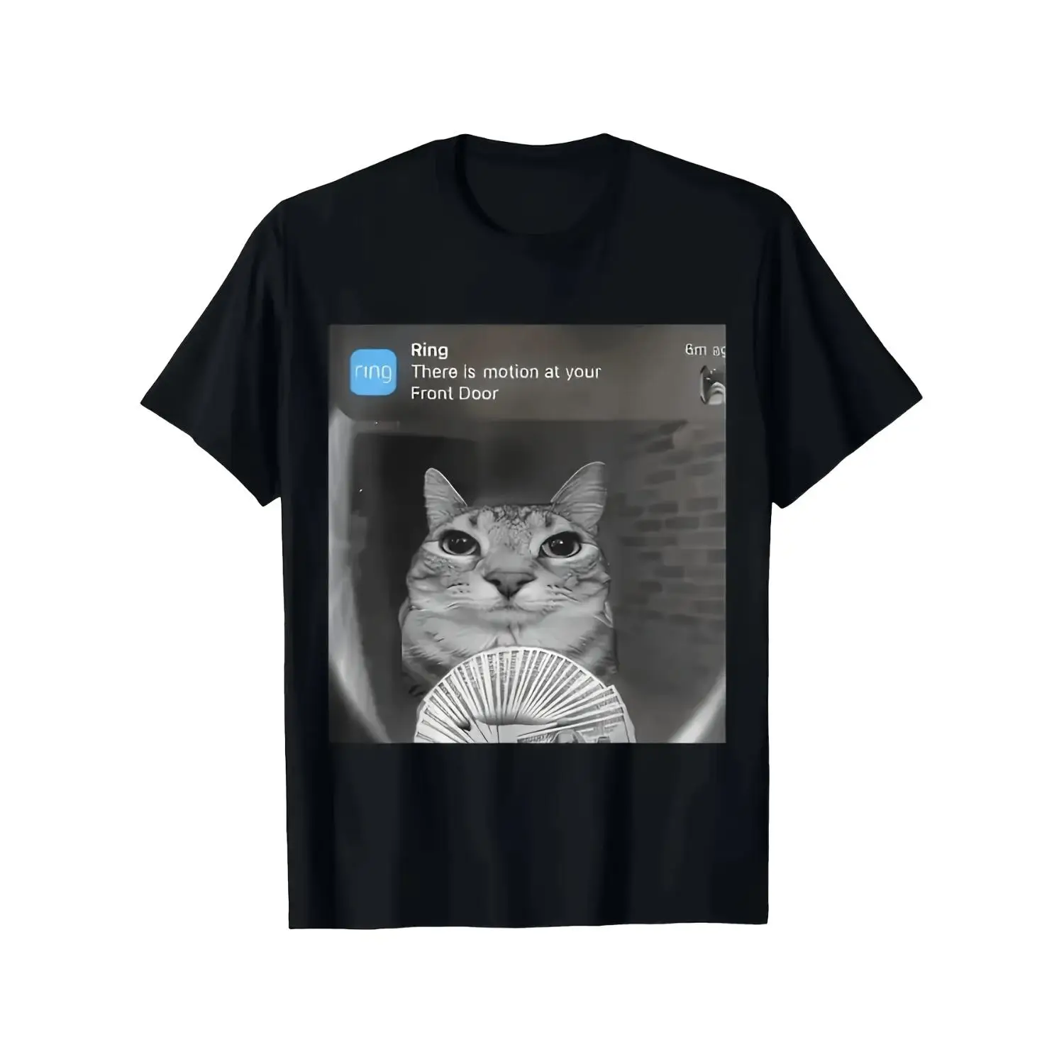 [Cat Pattern T-Shirt] Fun 