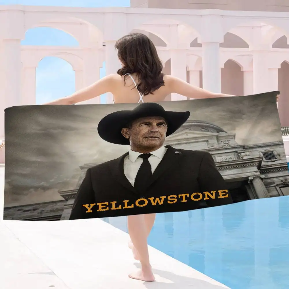 Yellowstone Dutton Ranch Microfiber Beach Towel Absorbent Quick dry Soft Yoga Swimming Resort Mountain Climbing Towel