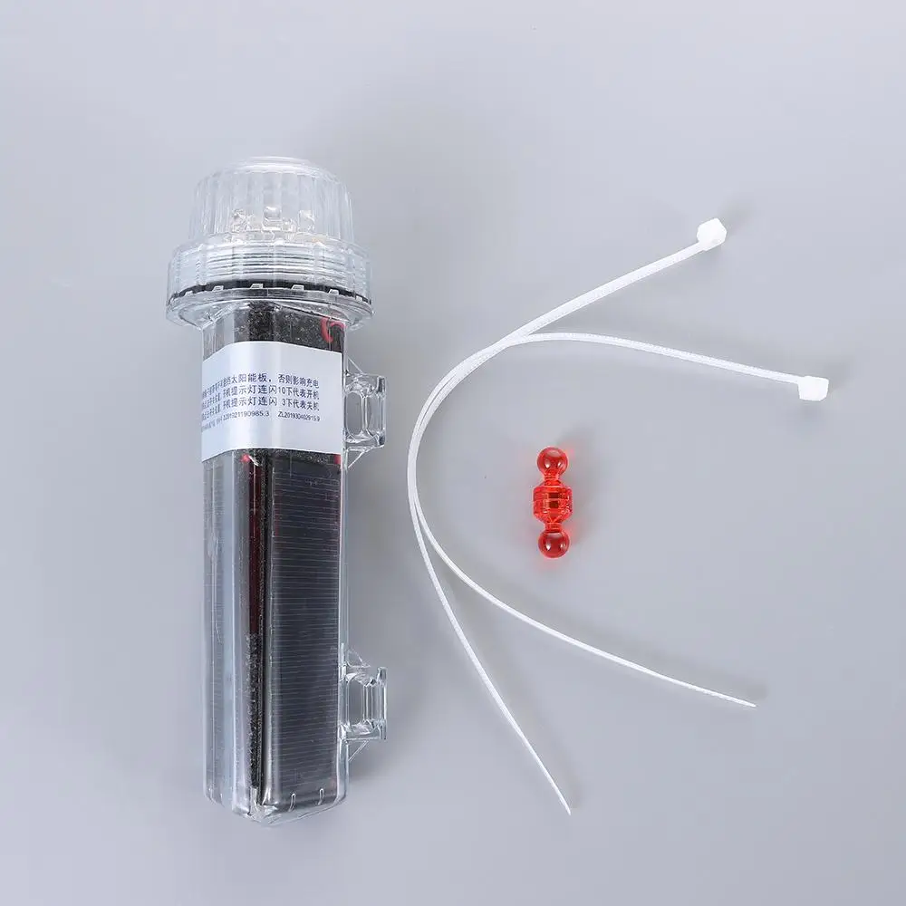 Solar Lamps Waterproof Solar Net Mark Light Solar Dual Mode Anchor Light Marine Navigation Light Outdoor
