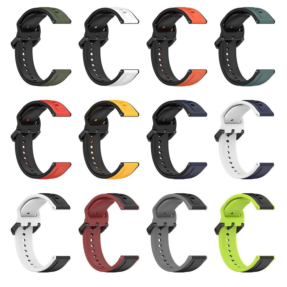 Ремешок силиконовый для Huawei watch GT3/GT2 42 мм 46 мм, спортивный браслет для наручных часов Runner 3/GT, аксессуары для часов, 20/22 мм