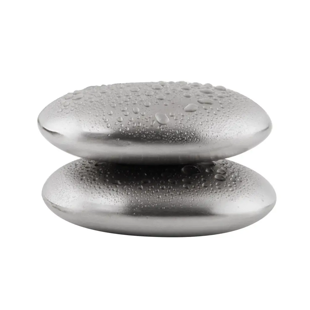 

Stainless Steel Oval Kitchen Soap Metal Odor Remover Bar for Hands Garlic Onion Fish Deodorizer Stainless Steel Soap Bar