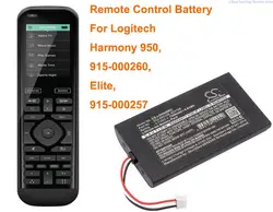 Cameron Sino 1300mAh Battery 533-000128, 623158 for Logitech 915-000257, 915-000260, Elite, Harmony 950