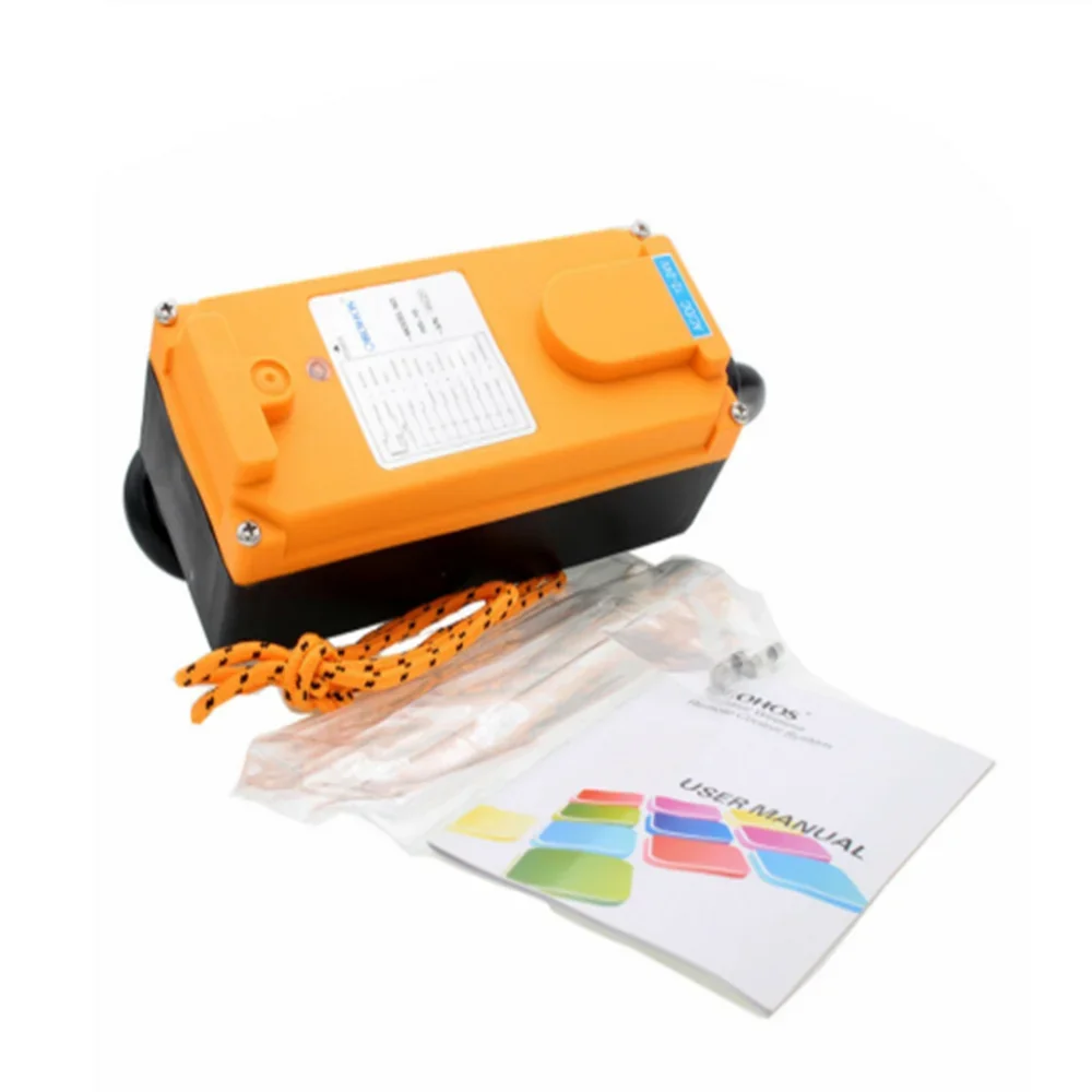 HS-10 Industrial Wireless Crane Radio Remote Control System 1 Transmitter 10 Channels Speed Control OBOHOS Remote Switch