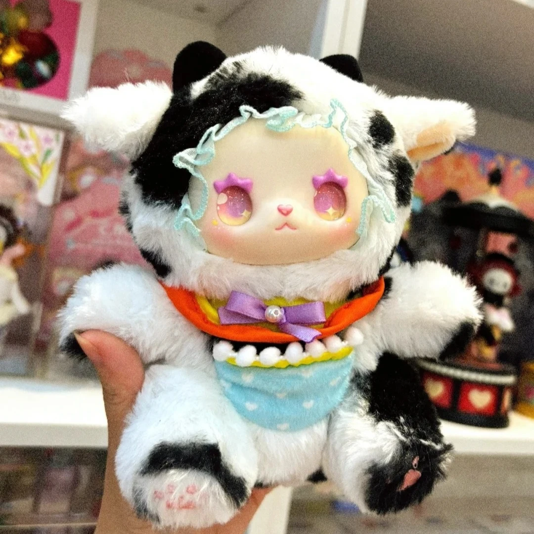 حقيقية جميلة إيما جيب حديقة الحيوان سلسلة دمية صندوق أعمى صندوق غامض سطح المكتب لعبة لطيف عمل أنيمي الشكل Kawaii فتاة هدية عيد ميلاد