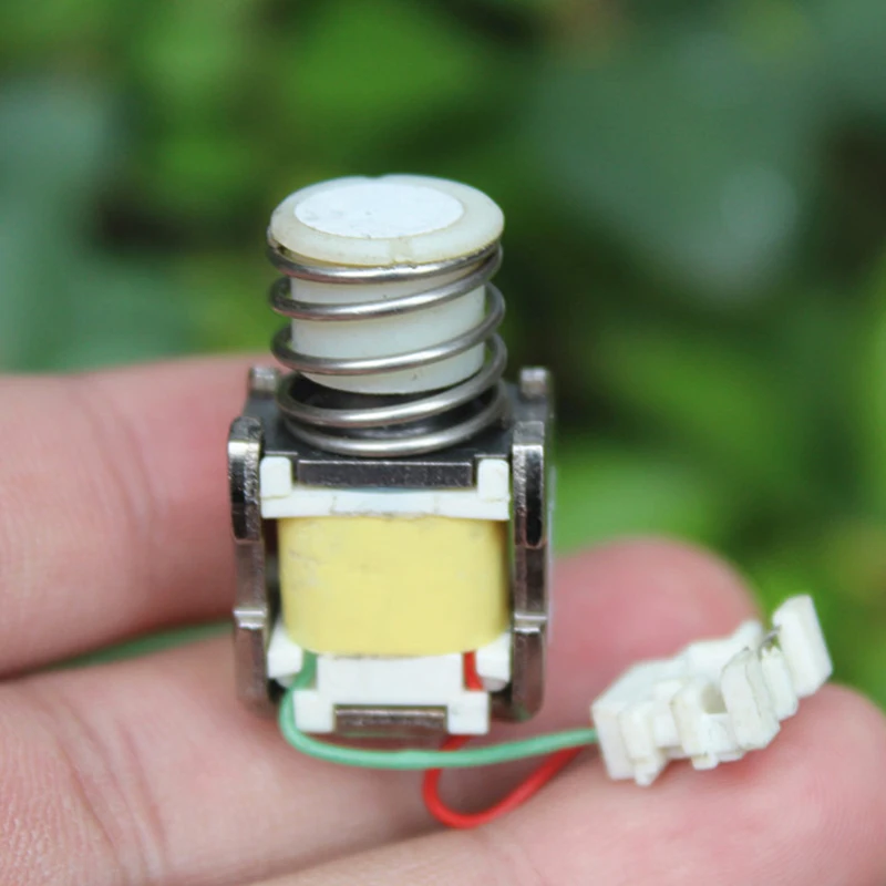 DC 3V 3.7V 5V Mini Self-locking Solenoid electromagnet Energized Release Protection Switch Solenoid Electric Magnet Stroke 6mm