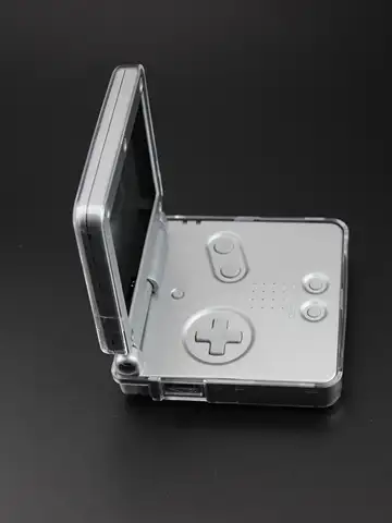 GBA SP 게임 콘솔 크리스탈 보호 케이스용 5가지 색상 투명 보호 커버 케이스