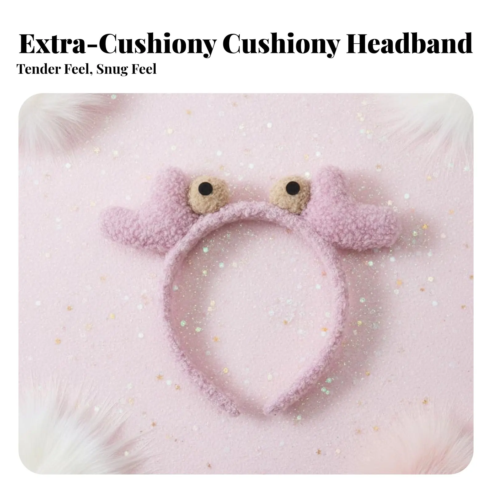 

Мягкая повязка для волос с милым дизайном в виде оленя, пушистая, впитывающая, для любителей ухода за лицом